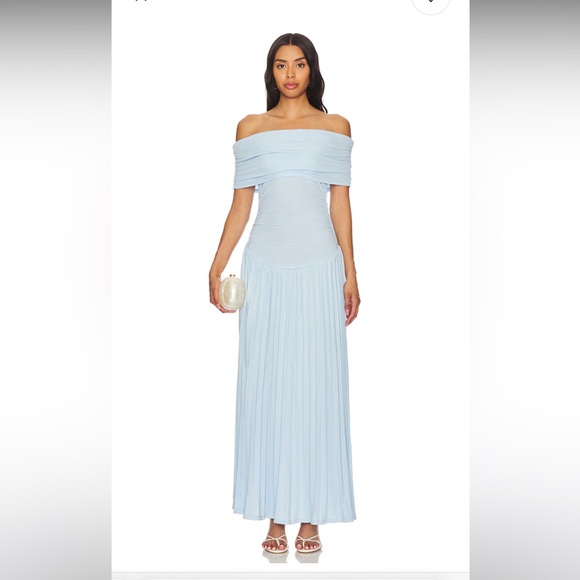 LIONESS Field Of Dreams Dress in Light Blue Size Small - Picture 1 of 3